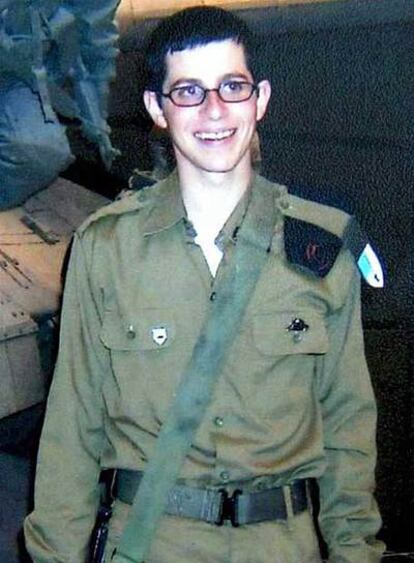 Foto del álbum familiar del soldado israelí Gilad Shalit.