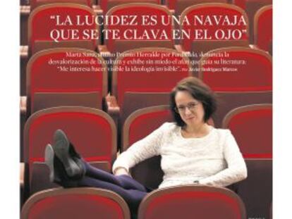 Marta Sanz contra la ideología invisible