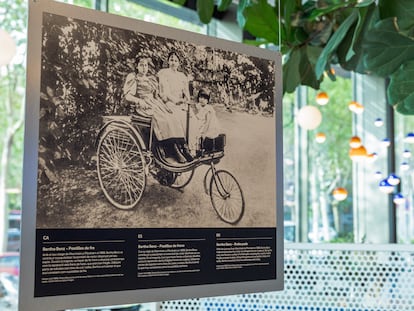 Bertha Benz en una fotografía de la exposición "Pioneras" cedida por la Casa Seat.