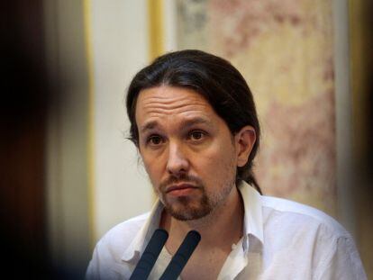 El líder de Podemaos, Pablo Iglesias.