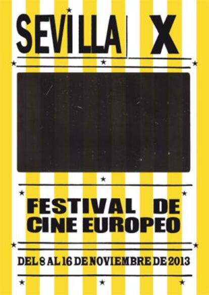 El cartel de Leal para el Festival de Cine Europeo.