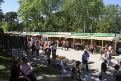 Ímágenes de la última Feria del Libro de Madrid. EFE/Archivo