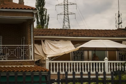 Balcones de algunas de las viviendas del sector 2.