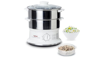 Vaporera Tefal.