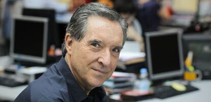 El periodista Iñaki Gabilondo, durante una entrevista.