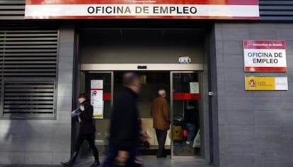 Una Oficina de Empleo de la Comunidad de Madrid. 