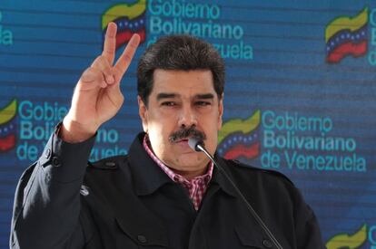 Nicolás Maduro este domingo.