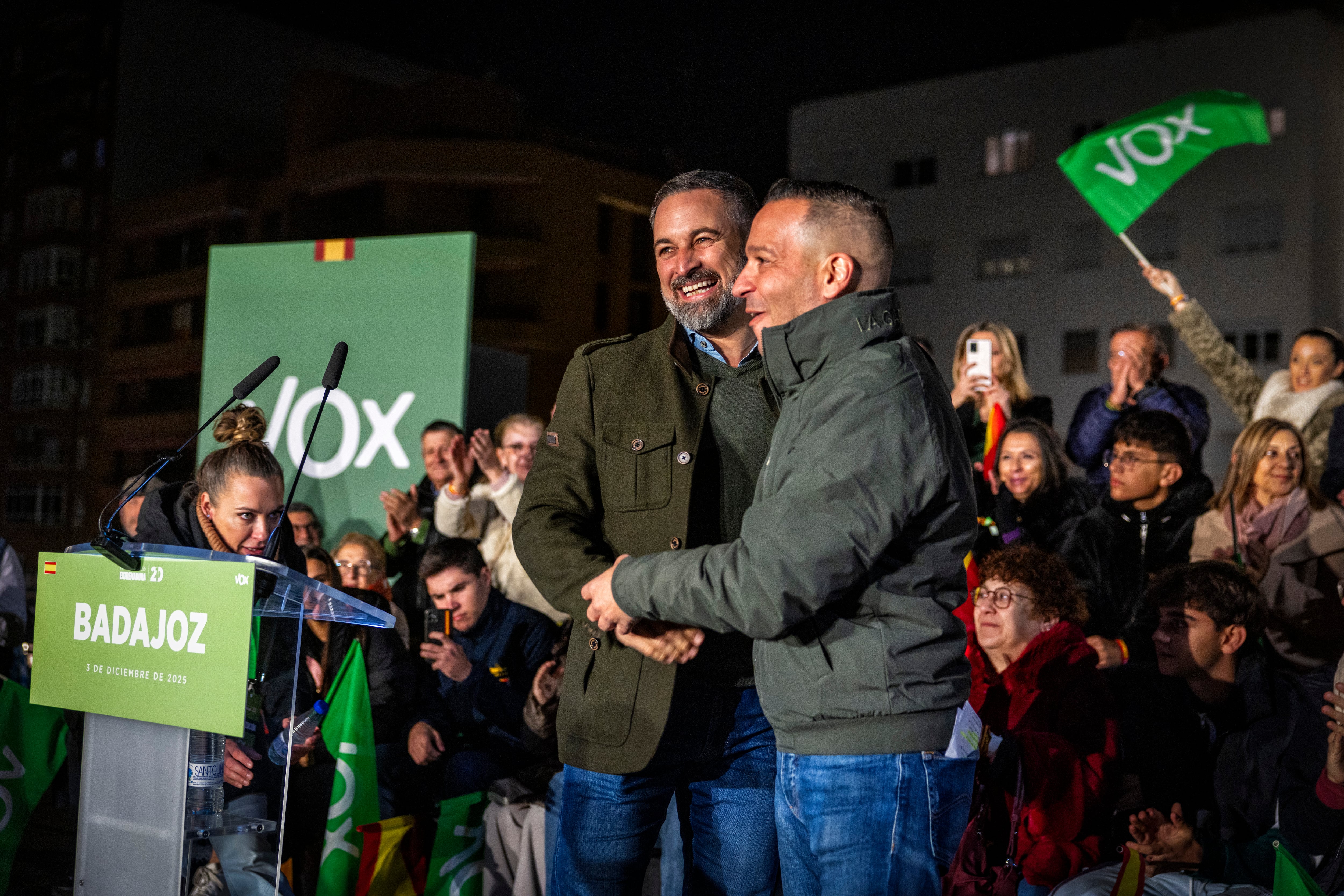 Vox exige ahora entrar en el Gobierno de Extremadura con una vicepresidencia y varias consejerías