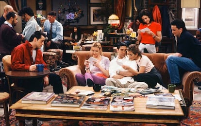 Fotograma de la teleserie Friends