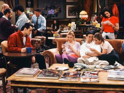 Fotograma de la teleserie Friends