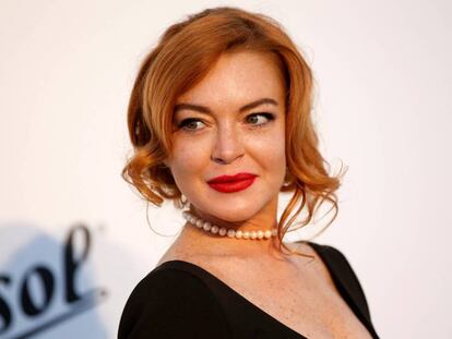 Lindsay Lohan, el pasado mayo en la gala amfAR de Cannes.