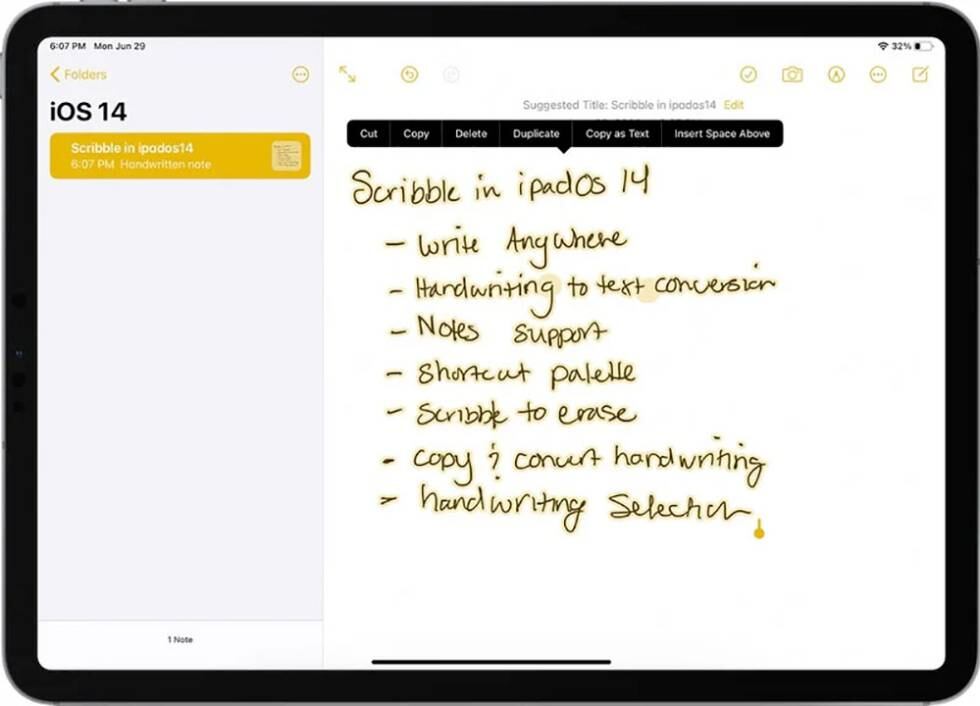 Los iPad con Apple Pencil reciben la actualización en español de ...