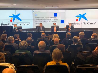Conferencia de la Cátedra La Caixa que tuvo lugar el pasado  28 de febrero en Madrid.
