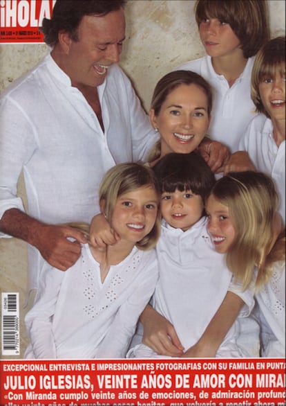 Portada de la revista <i>¡Hola!</i> del 31 de marzo de 2010