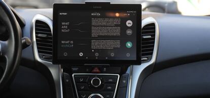 La plataforma Econox, que ayuda a controlar las emisiones de NOx a través del big data, el internet de las cosas y la nube.
