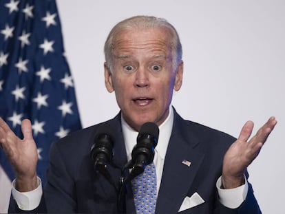 O vice-presidente Joe Biden na abertura da XX Conferência da CAF.