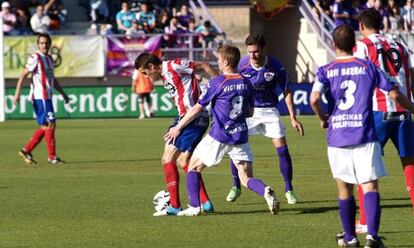 Una imagen del Guadalajara-Lugo, de Segunda.