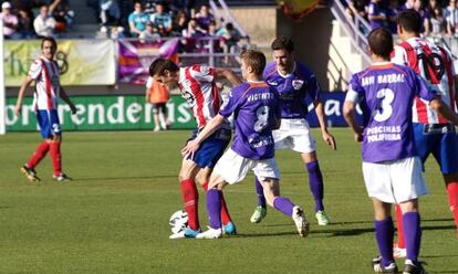 Una imagen del Guadalajara-Lugo, de Segunda. 