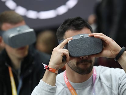 DayDream, la realidad virtual de Google, todavía poco difundida.