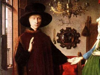 La obra &#039;Matrimonio Arnolfini&#039; de Jan Van Eyck.