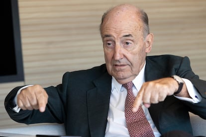 Roca, durante la entrevista.