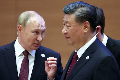 Vladimir Putin y Xi Jinping