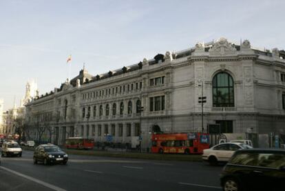 Sede del Banco de España en Madrid.