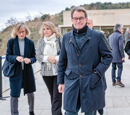 Artur Mas, el pasado día 12 de febrero.