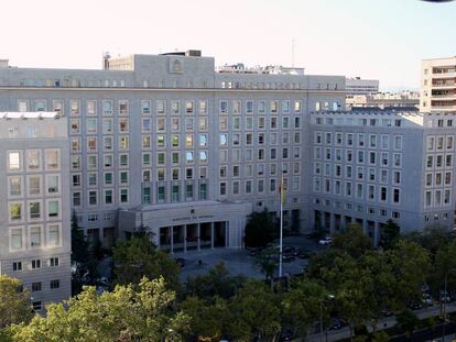 Sede del Ministerio de Defensa.