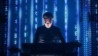 Jean Michelle Jarre el viernes en el Sónar.
