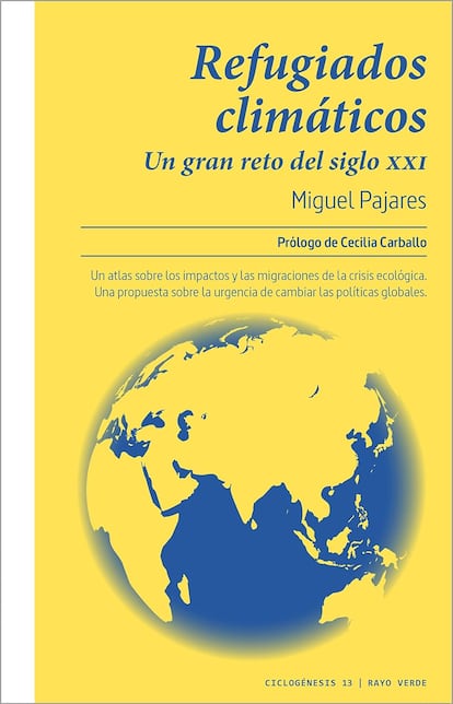 Portada de 'Refugiados climáticos', de Miguel Pajares.