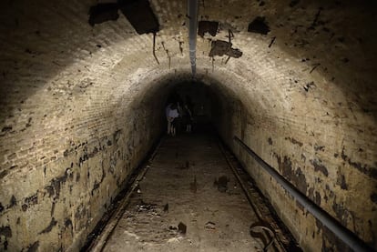 Una de las cuatro bóvedas del siglo XVI ocultas en una propiedad privada en El Escorial.