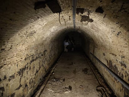 Una de las cuatro bóvedas del siglo XVI ocultas en una propiedad privada en El Escorial.