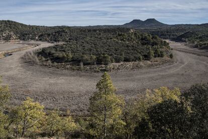 14/11/17. El río Tajo a su paso por la localidad de Trillo, Guadalajara (España).