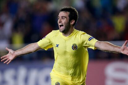 Rossi, durante un encuentro con el Villarreal