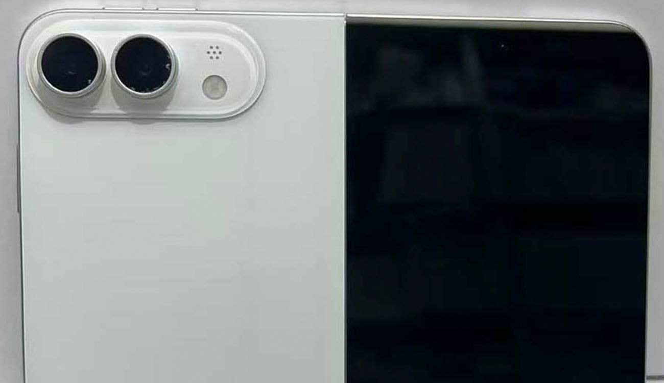 Nuevas imágenes muestran el diseño del iPhone Fold con sorpresa en su color