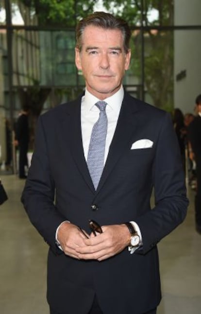 El actor Pierce Brosnan.