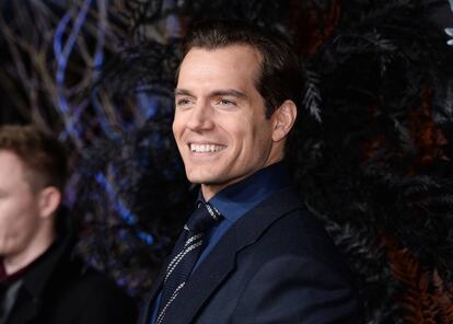 Henry Cavill, en un estreno en Londres.