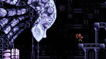 Una imagen del videojuego Axiom Verge.