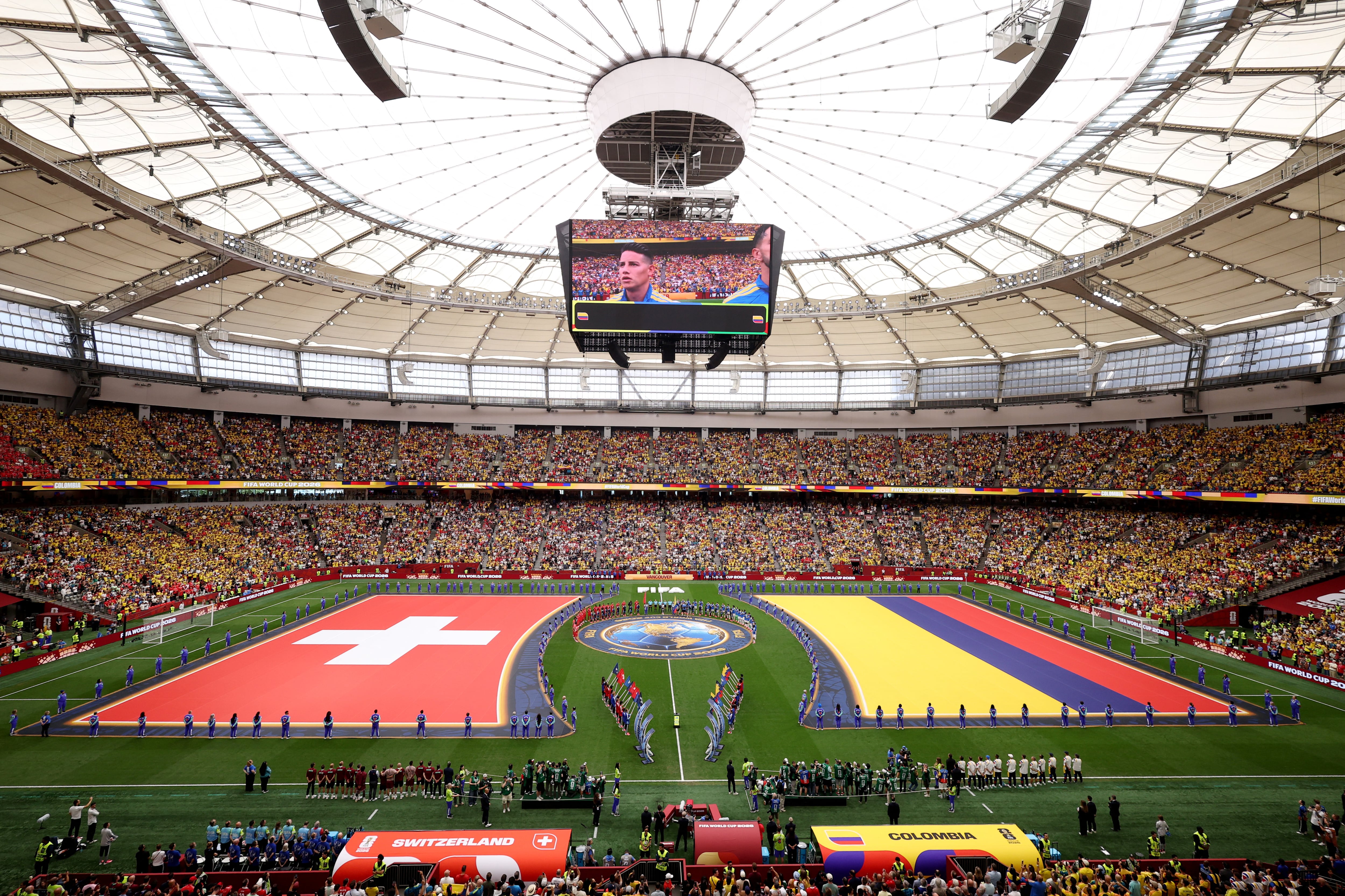 Suiza - Colombia : Mundial 2026, en directo | Comienza el partido en Vancouver