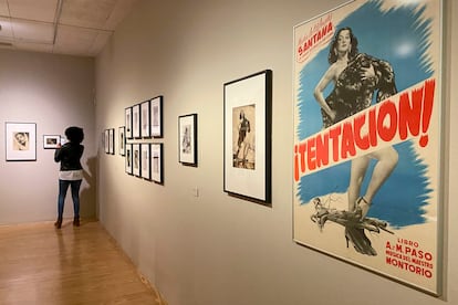 La exposición ‘Latina. Mujer, música y glamur’, en Casa de América de Madrid.