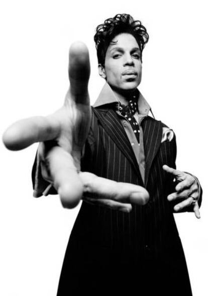 Imagen promocional de Prince.