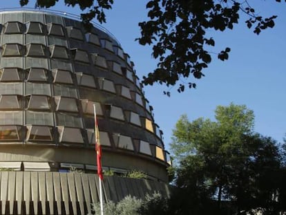 Sede del Tribunal Constitucional en Madrid. EFE