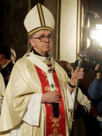 Bergoglio, como arzobispo en Buenos Aires, en 2005.