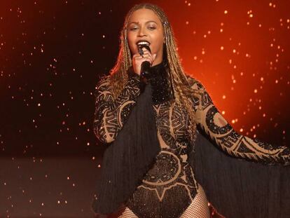 Beyonc&eacute; durante los premios BET, el pasado domingo en Los &Aacute;ngeles. 