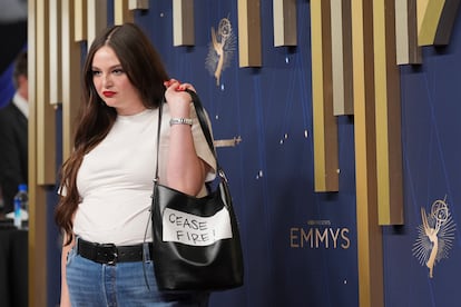 Megan Stalter, en los Emmy de 2025.