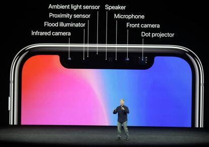 El iPhone X cuenta con doble estabilización óptica de imagen para disminuir el ruido en la toma de fotográfias a baja luz.