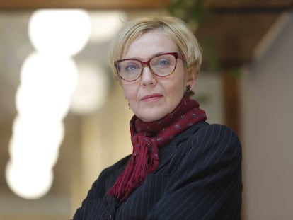 Susana Koska, escritora y actriz, autora de 'Mujeres en pie de guerra'.