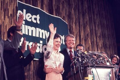 Rosalynn y Jimmy Carter.