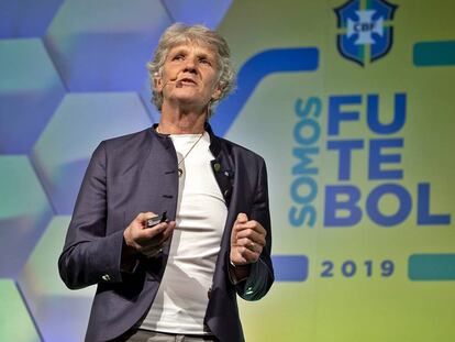 Pia Sundhage foi anunciada como técnica da seleção nesta quinta-feira.